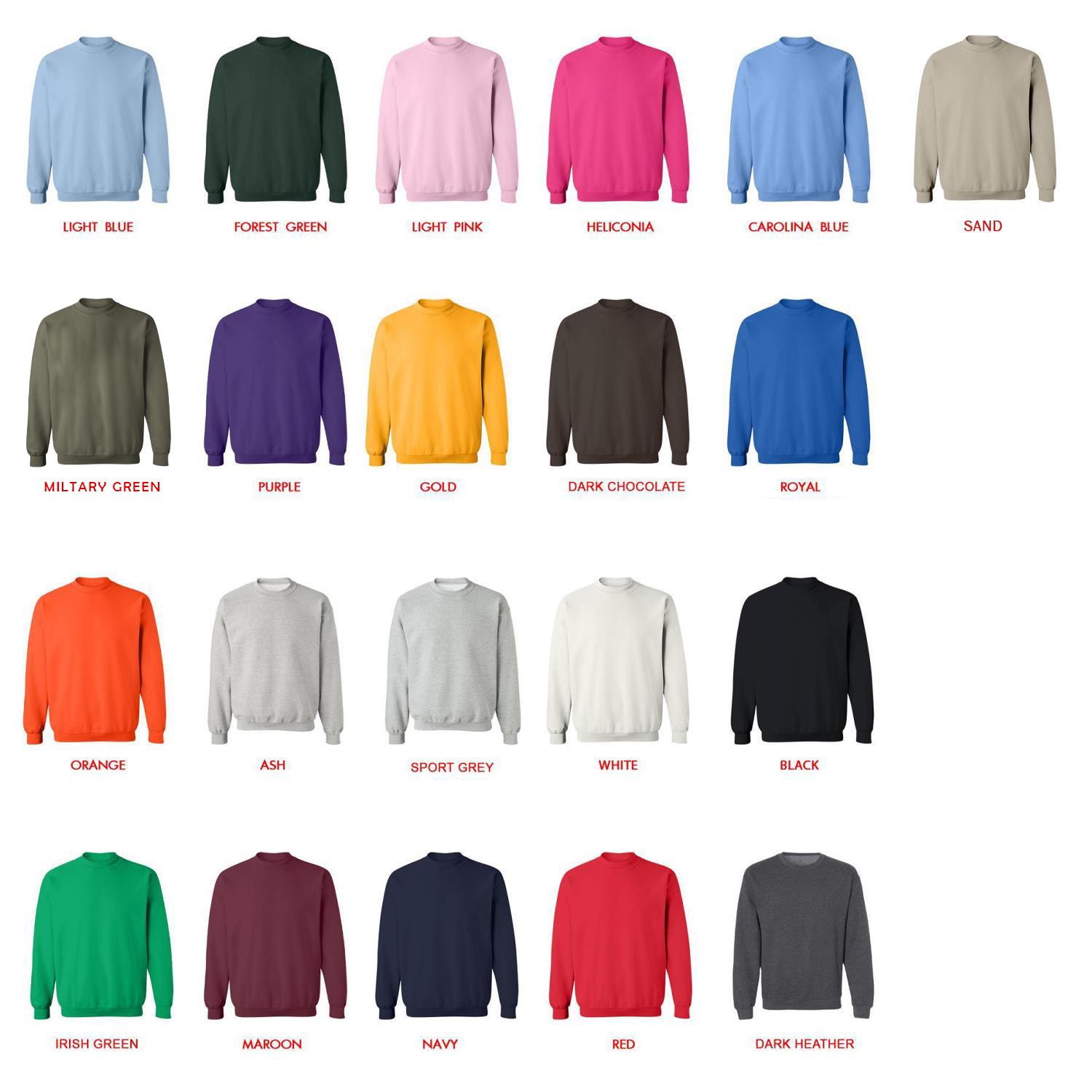 sweatshirt color chart - Re:Zero Store