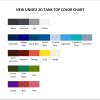 tank top color chart - Re:Zero Store