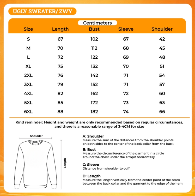 3D UGLY SWEATER - Re:Zero Store